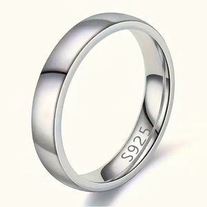 Sterling Silver 925 Wedding Band